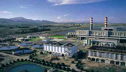 Immagine del polo industriale di Macchiareddu