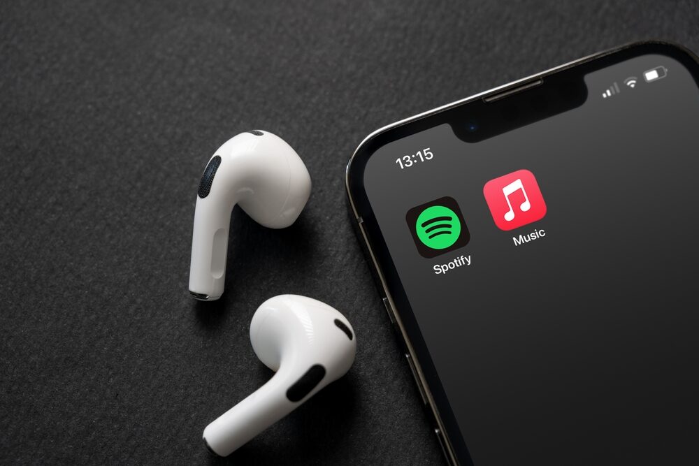 Streaming musicale Apple Music e Spotify