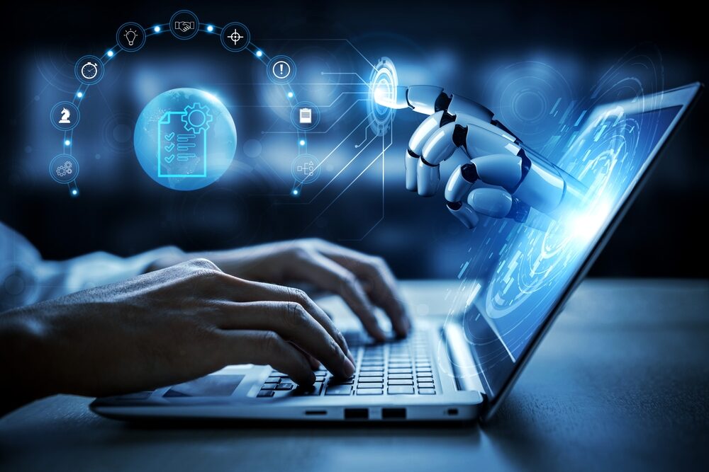 Rappresentazione grafica dell'intelligenza artificiale