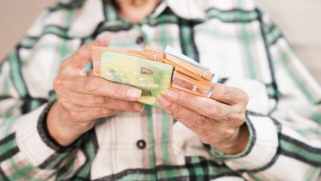 Grafico sull'andamento delle pensioni in Italia