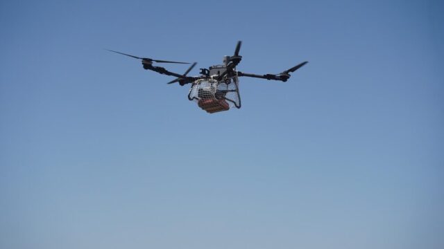 Drone cargo in azione nei rifugi alpini