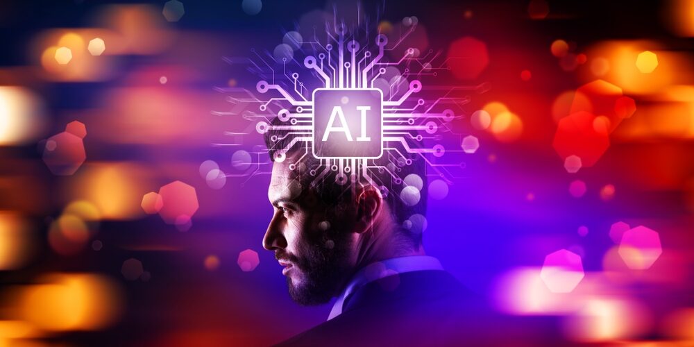 Rappresentazione grafica della sicurezza informatica con agenti AI